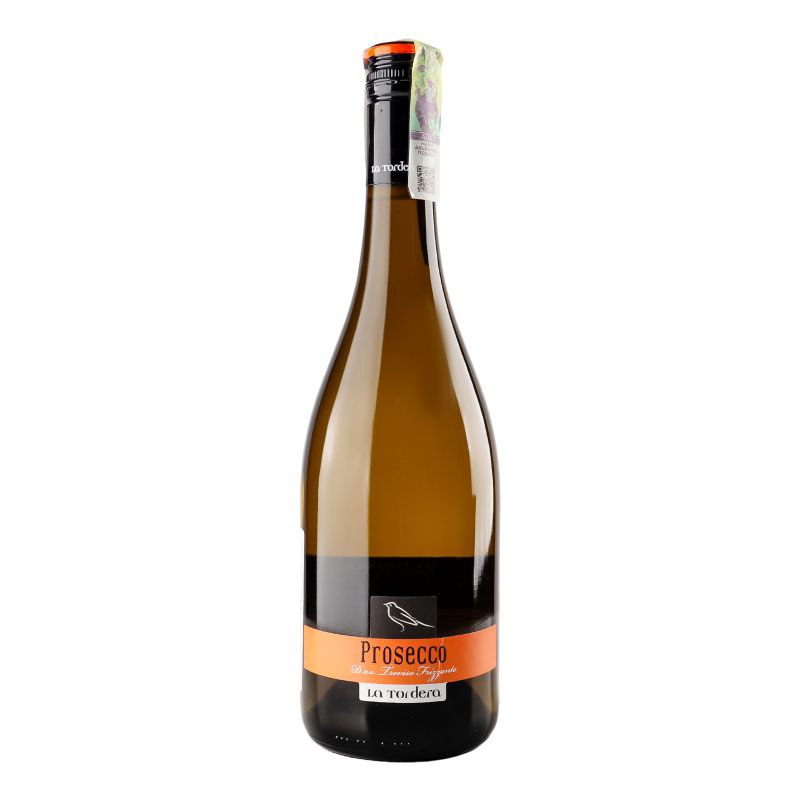 Вино ігристе біле брют Prosecco Treviso DOC Frizzante Brut La Tordera 0.75л. 10.5%
